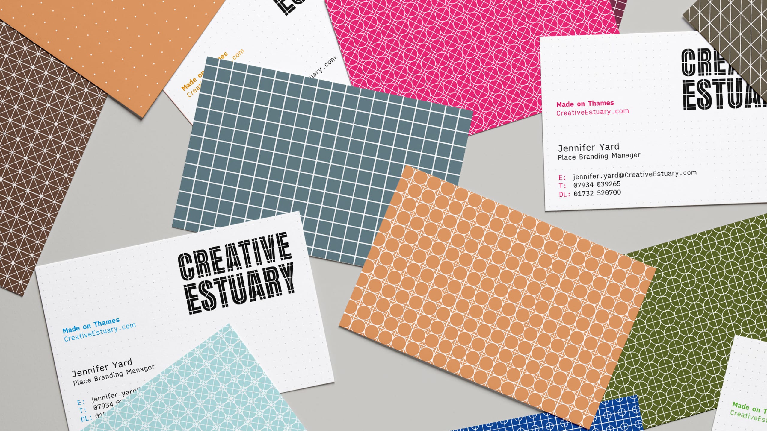 Creative Estuary Brand strategy, Visual identity, Website design and development, Tone of voice