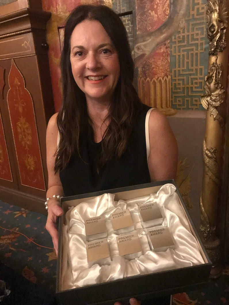 Clare receiving ISTD awards